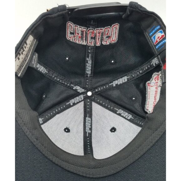 Chicago Bulls Six Time NBA Finals Champions Pro Standard Black Snapback Hat Cap - Picture 12 of 16